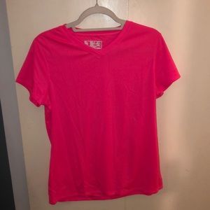 Pink New Balance top